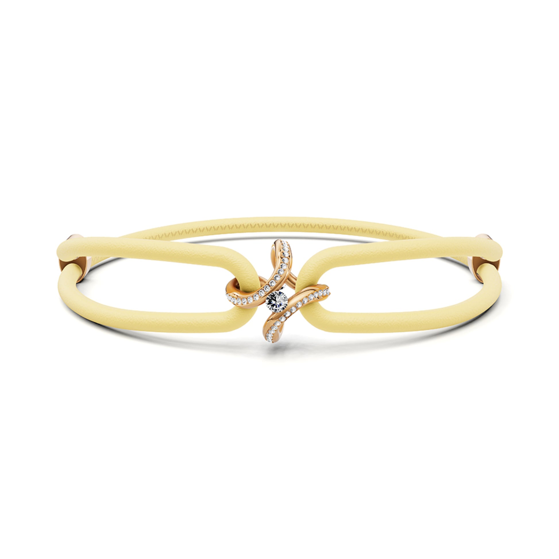 Spannring® Ära Highlights Armband von Niessing (N392915-canary-fr)