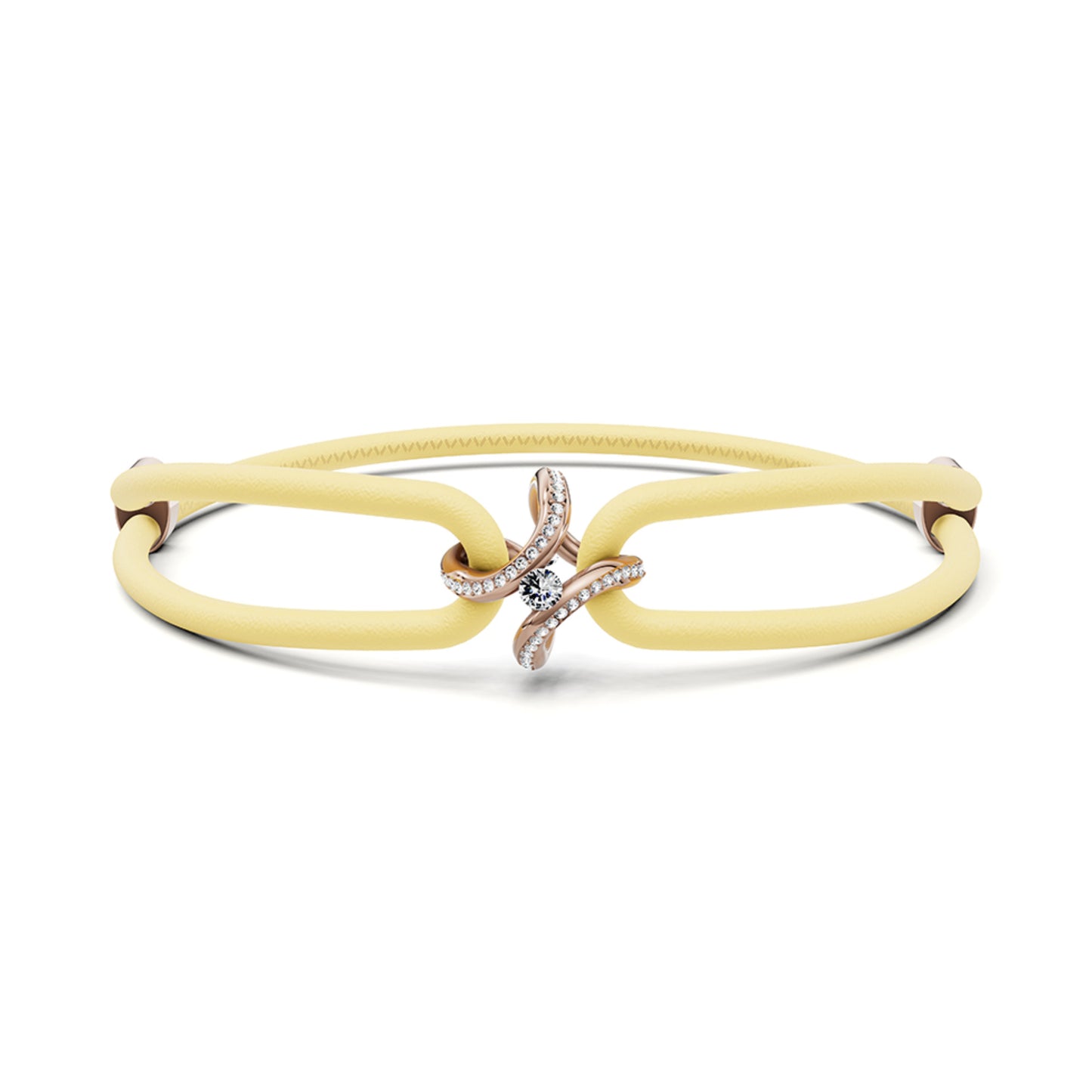 Spannring® Ära Highlights Armband von Niessing (N392915-canary-rw)