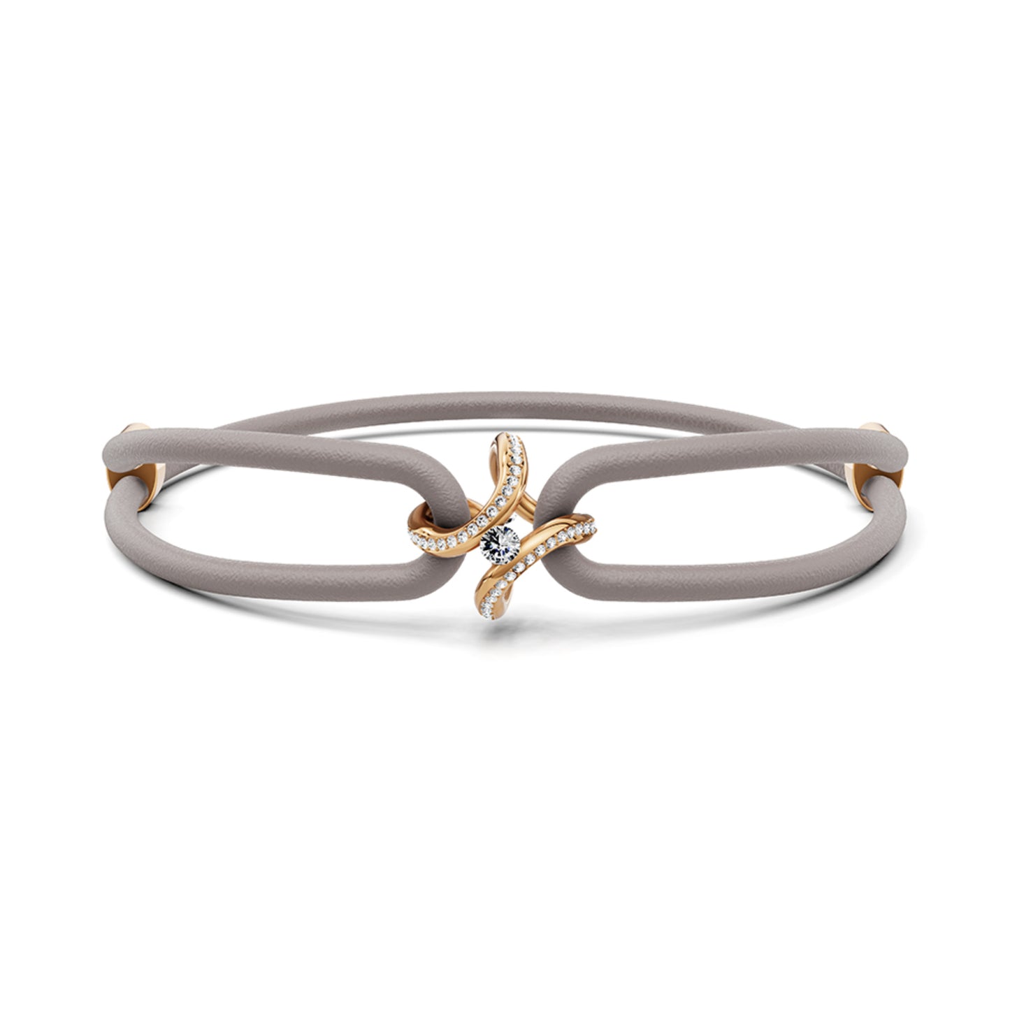 Spannring® Ära Highlights Armband von Niessing (N392915-grau-fr)