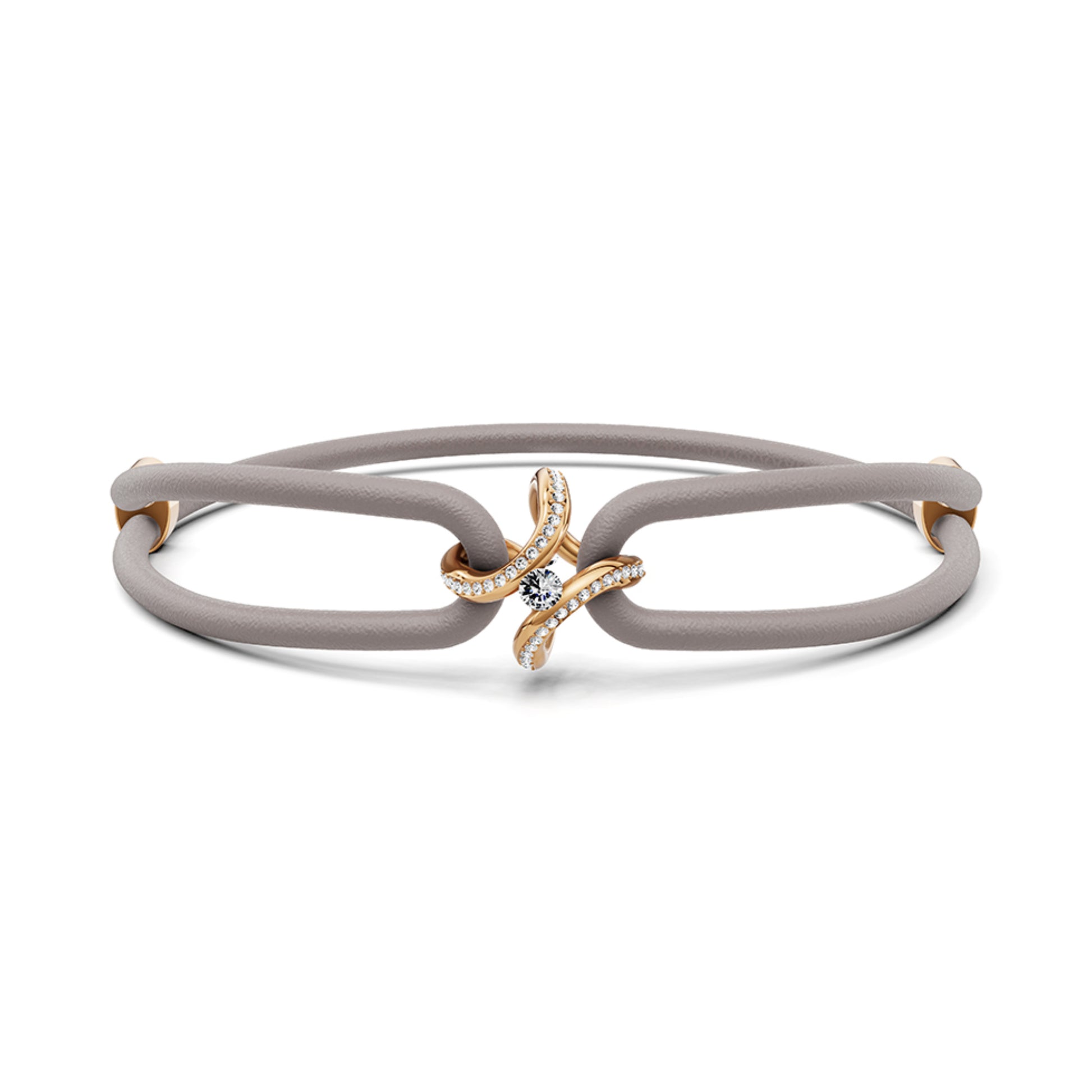Spannring® Ära Highlights Armband von Niessing (N392915-grau-fr)