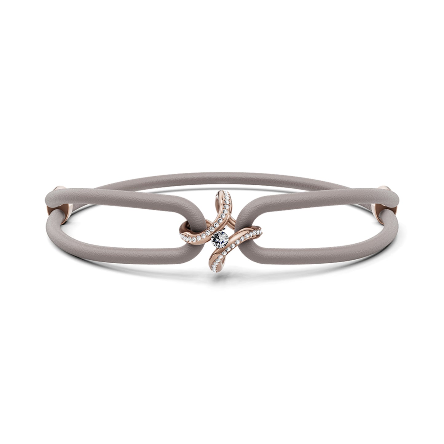Spannring® Ära Highlights Armband von Niessing (N392915-grau-rw)
