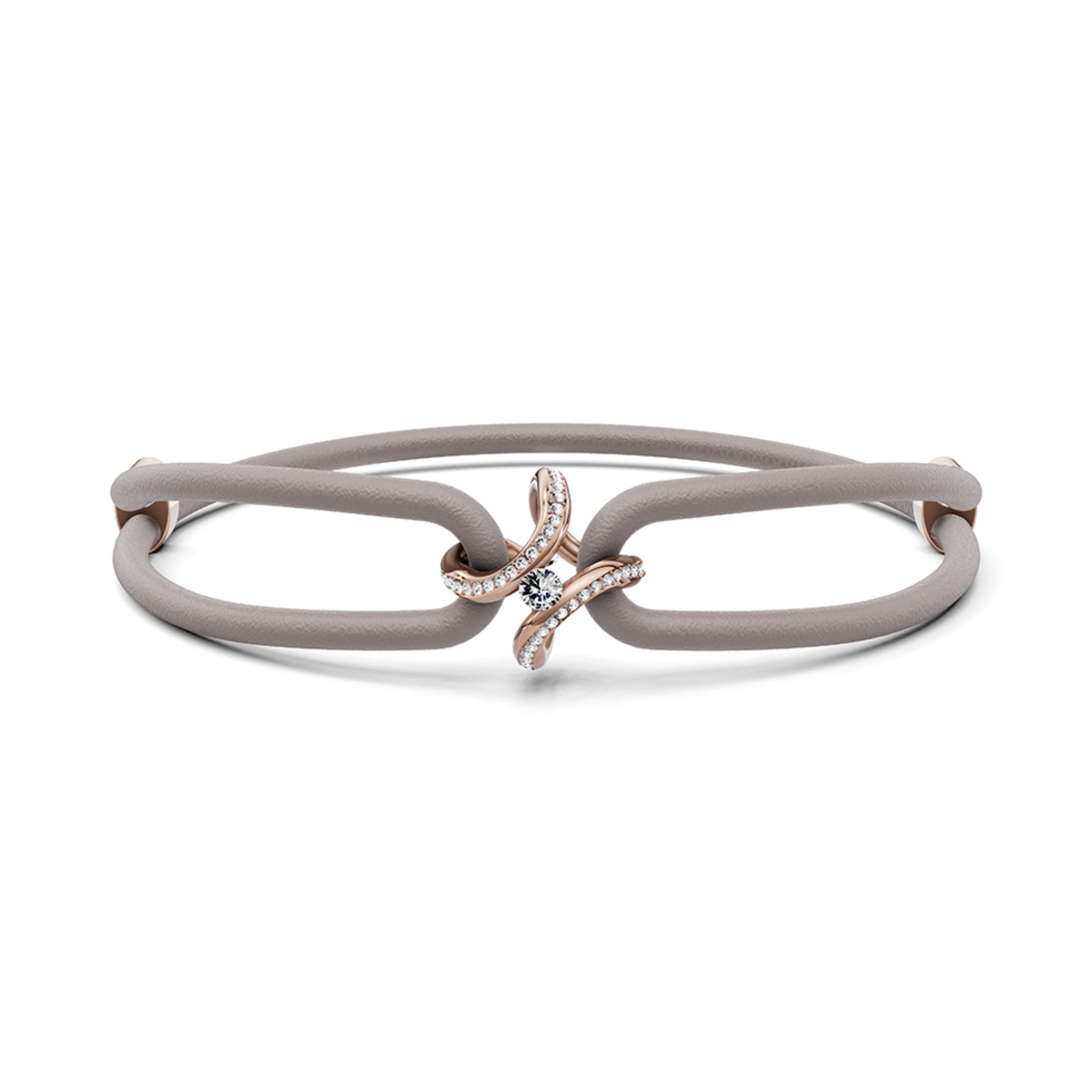 Spannring® Ära Highlights Armband von Niessing (N392915-grau-rw)