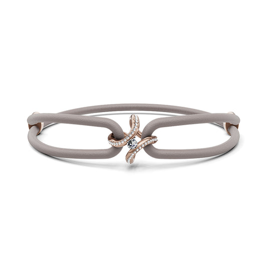 Spannring® Ära Highlights Armband von Niessing (N392915-grau-rw)