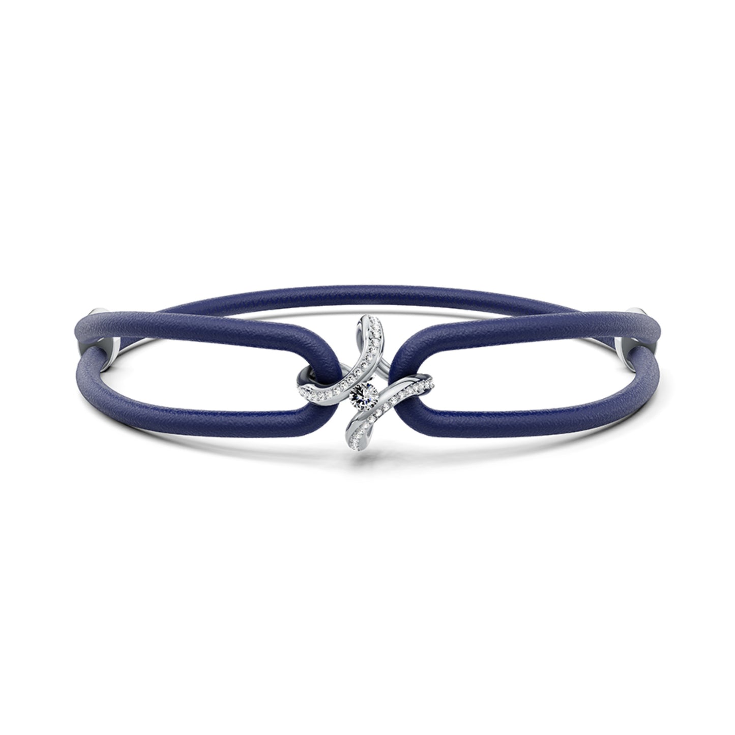 Spannring® Ära Highlights Armband von Niessing (N392915-night-blue-pt)