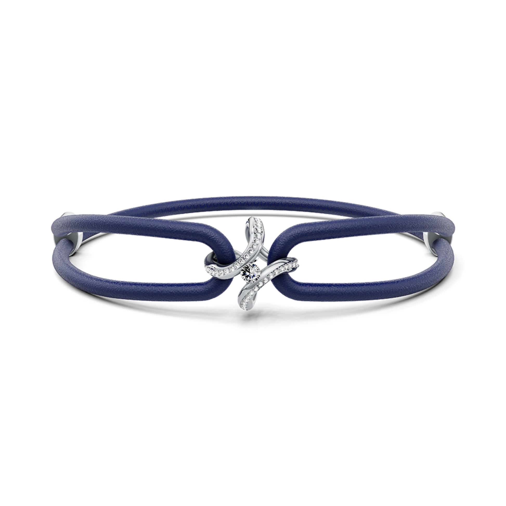 Spannring® Ära Highlights Armband von Niessing (N392915-night-blue-pt)