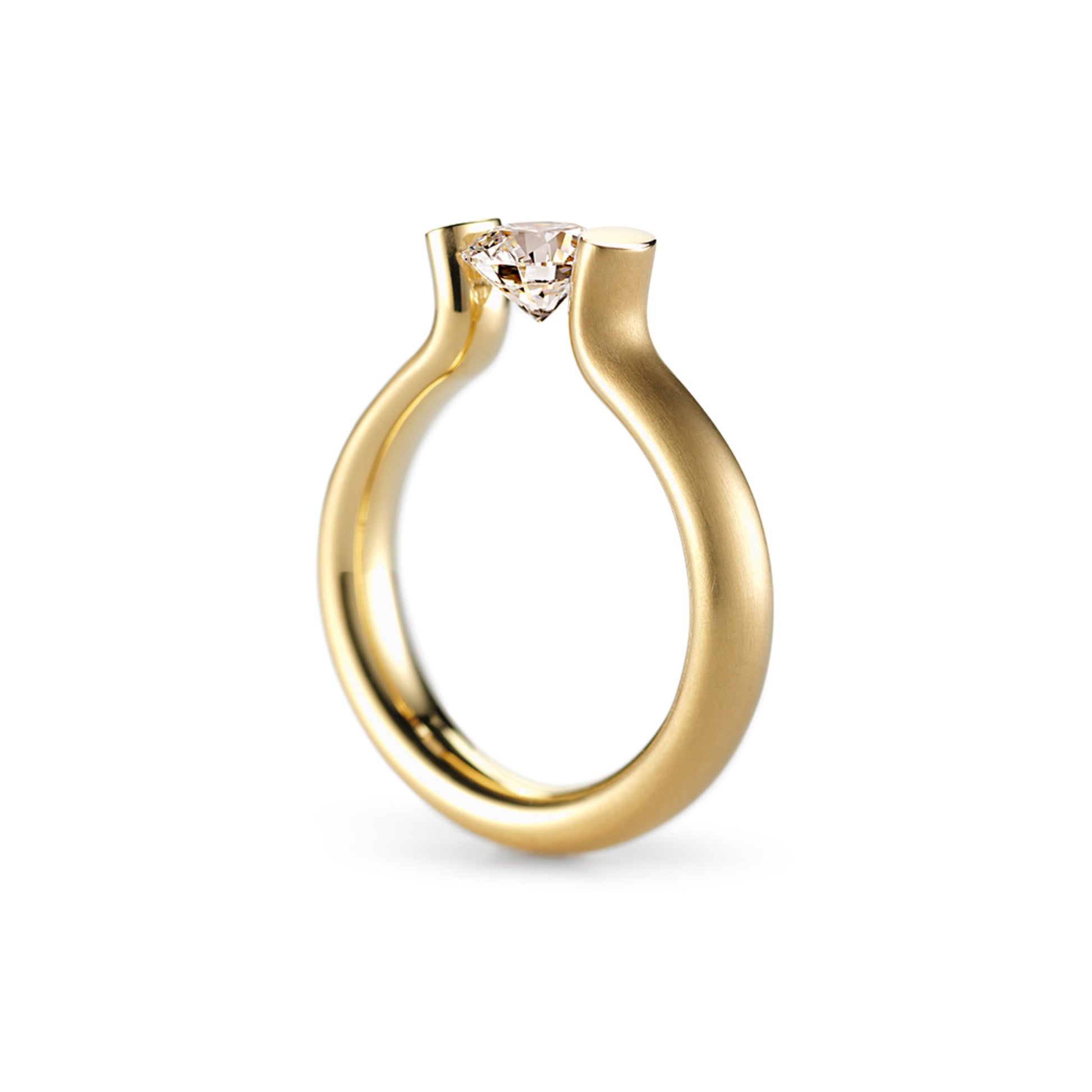 Spannring® Heaven, Diamant von Niessing (N371994-4mm-1ct-cinnamon-satin-cy)