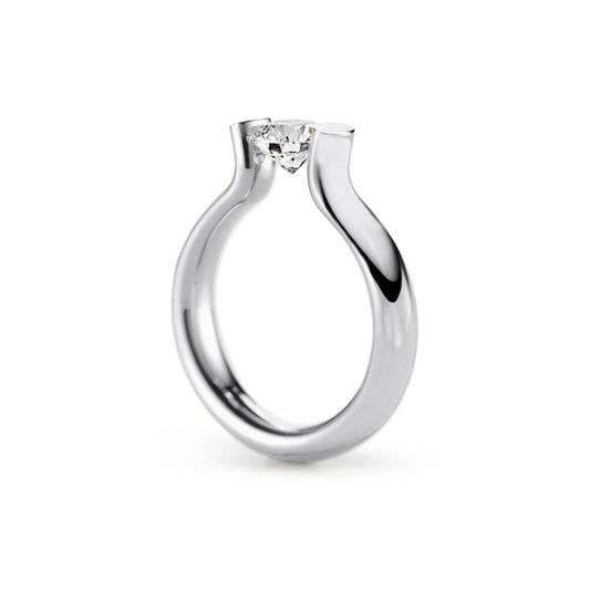 Spannring® Heaven, Platin • Diamant von Niessing (N371994-4mm-1ct-gloss-pt)