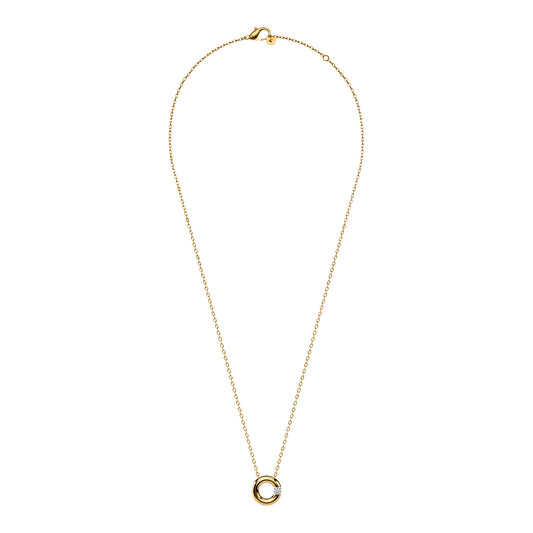 Spannring® Kette, Roségold • Diamant von Niessing (N413925-550mm-0.05ct-cy)
