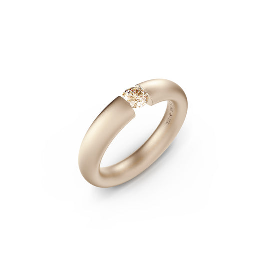 Spannring® Oval  • Diamant von Niessing (N141793-0.25ct-cinnamon-satin-rw)