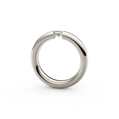 Spannring® Oval  • Diamant von Niessing (N141793-0.25ct-gloss-fg)