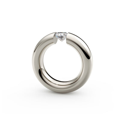 Spannring® Oval  • Diamant von Niessing (N141793-0.7ct-gloss-fg)