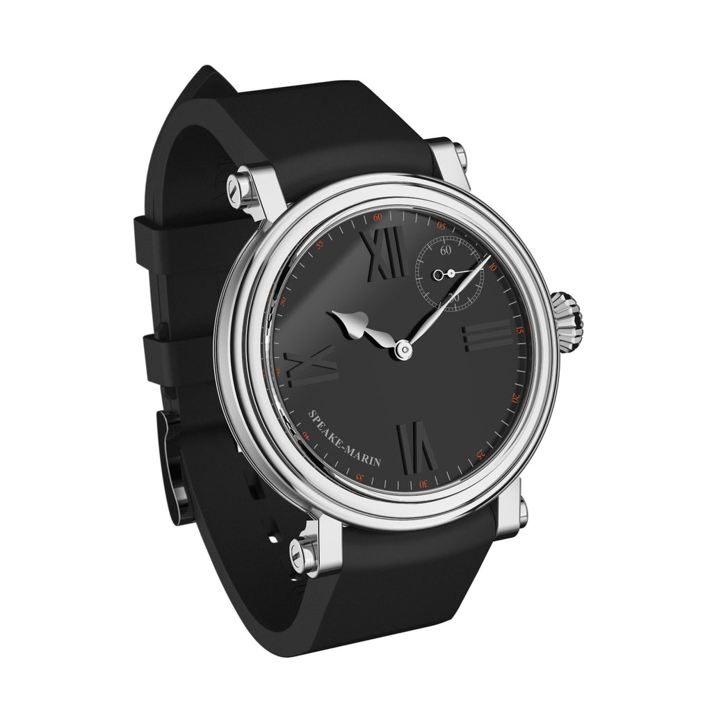 Speake-Marin Academic Black Tie (414217040) aus Titan