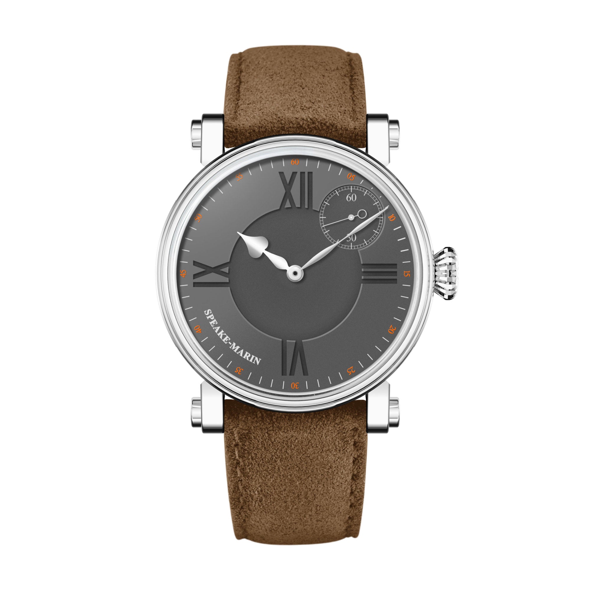 Speake-Marin Academic Slate Grey (413812060) aus Titan mit Rubin