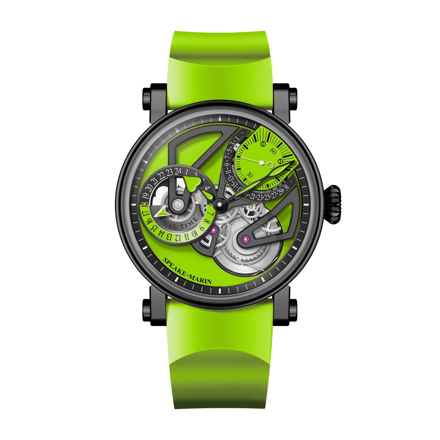 Speake-Marin Dual Time Lime (413816390) aus Titan