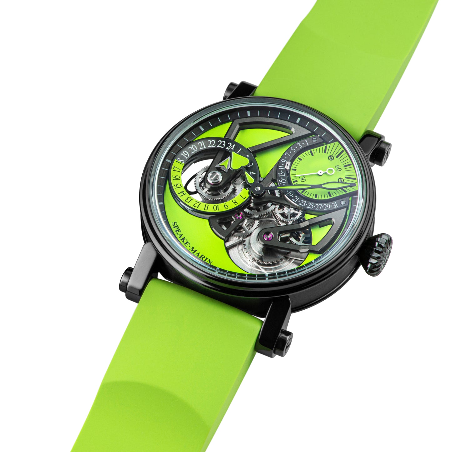 Speake-Marin Dual Time Lime (413816390) aus Titan