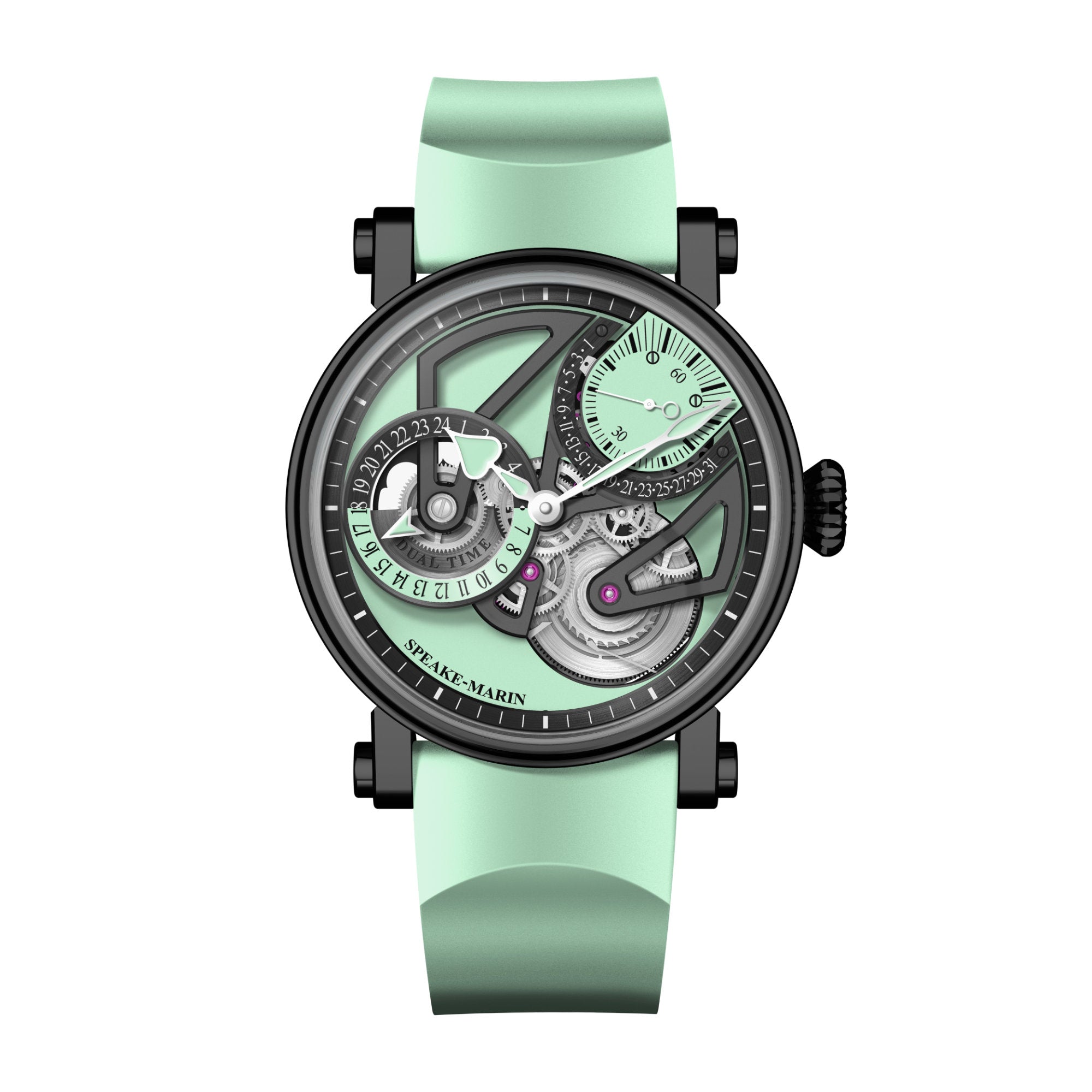 Speake-Marin Dual Time Mint (413809290) aus Titan