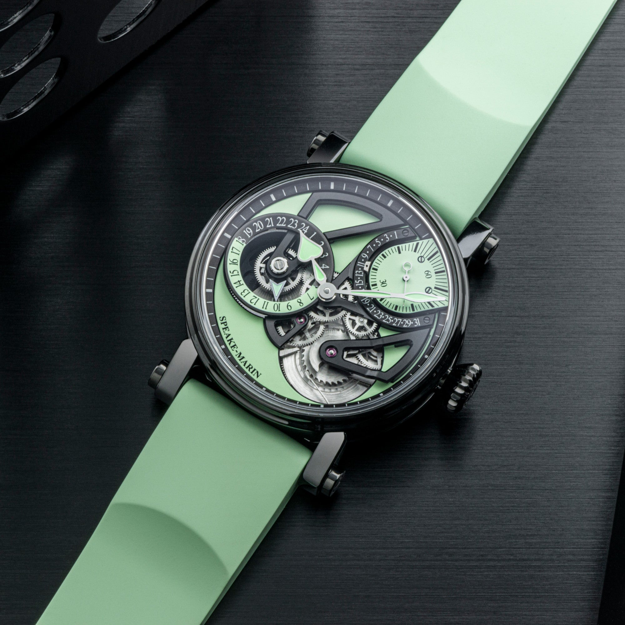 Speake-Marin Dual Time Mint (413809290) aus Titan