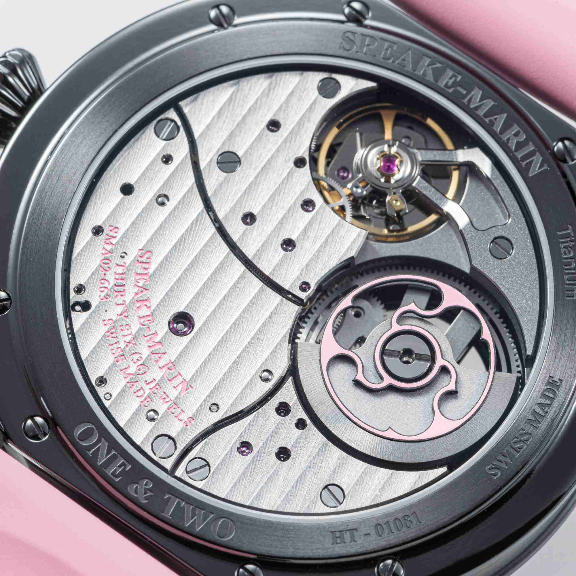 Speake-Marin Dual Time Pink (413809430) aus Titan