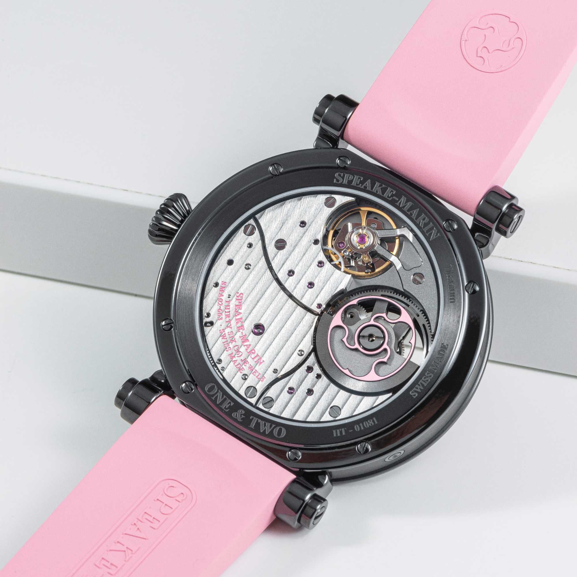 Speake-Marin Dual Time Pink (414209430) aus Titan