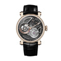 Speake-Marin Dual Time Red Gold (423809250) aus Rotgold, Leder