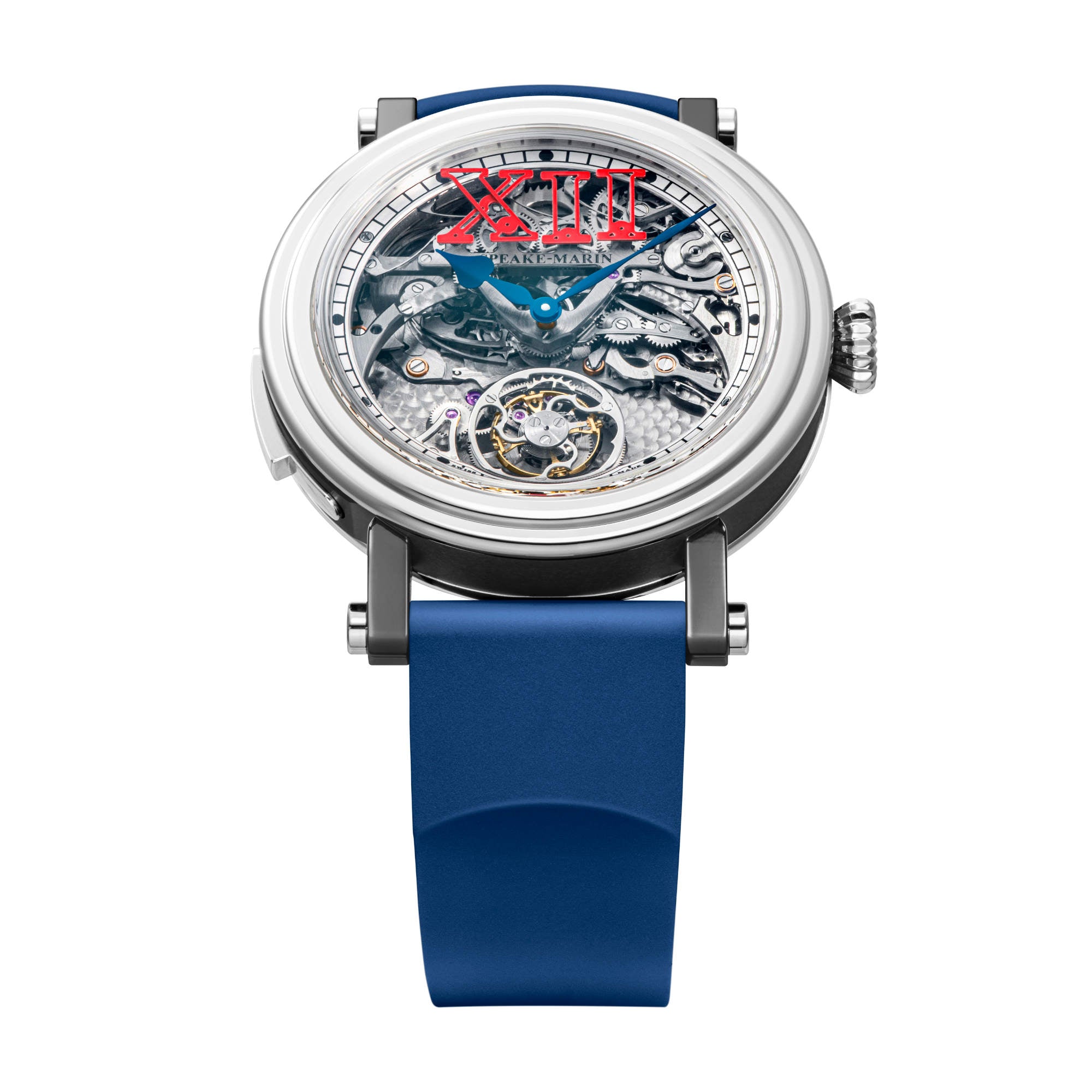 Speake-Marin Minute Repeater Carillon (964282400) aus Titan, Platin mit Rubin
