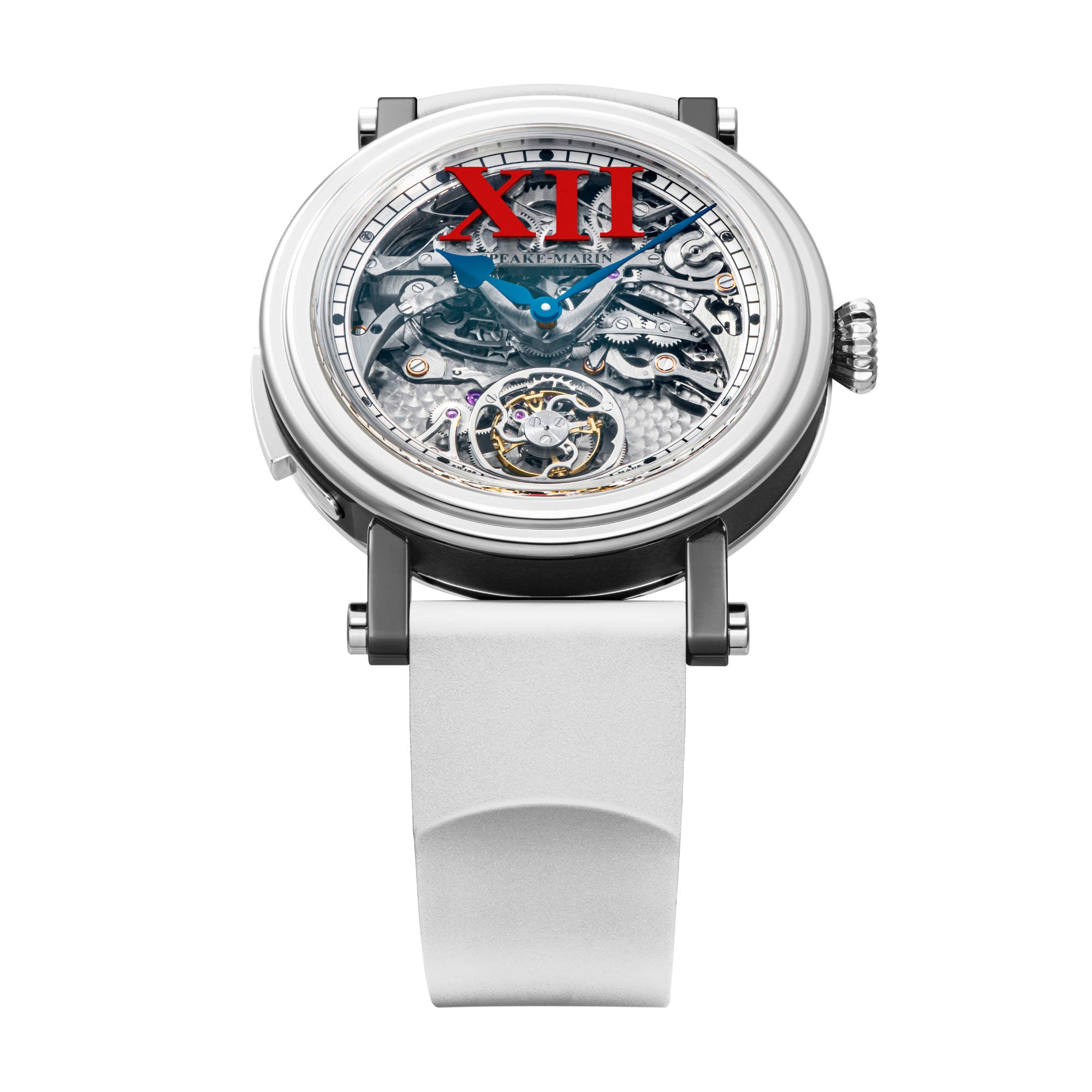 Speake-Marin Minute Repeater Carillon (964282510) aus Titan, Platin mit Rubin