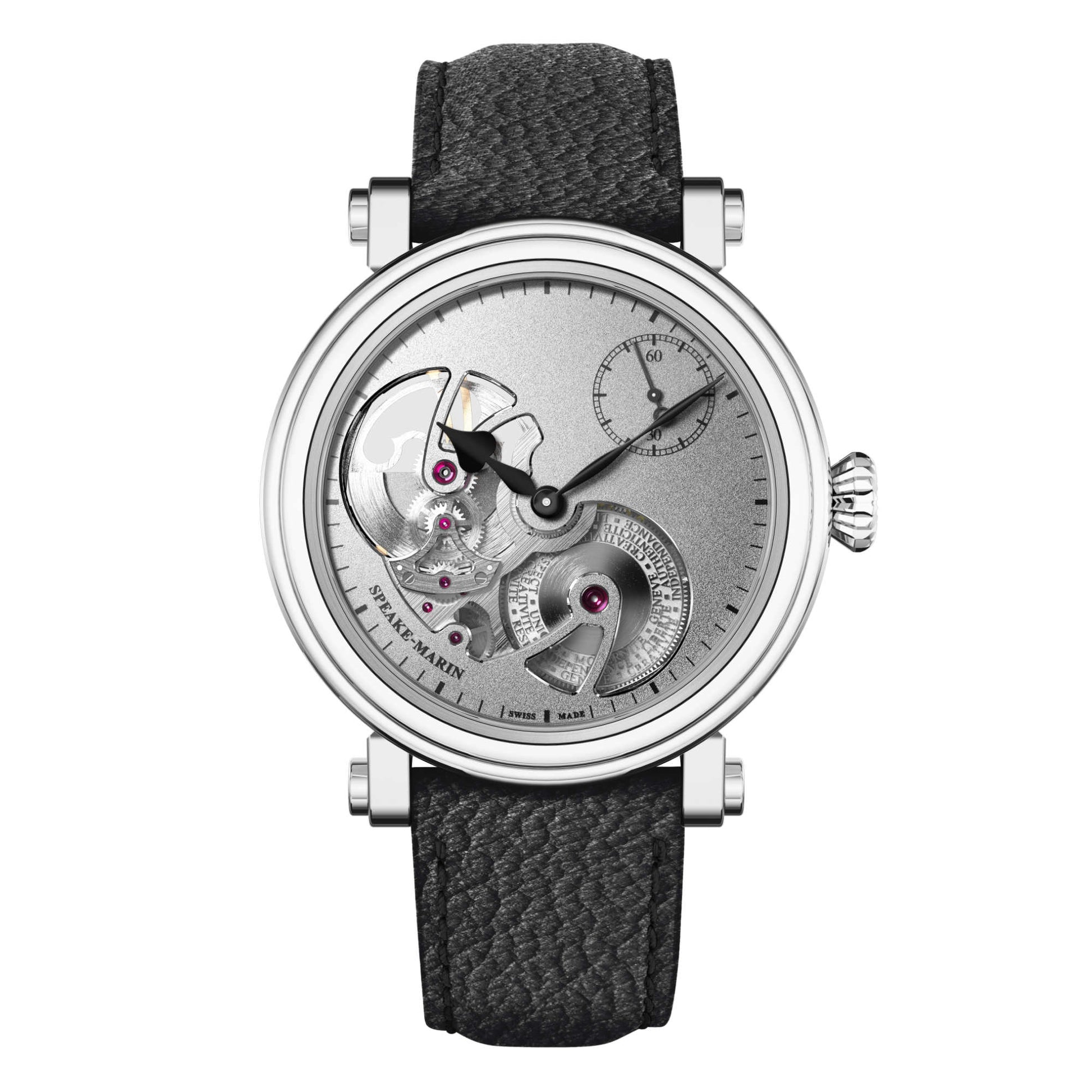 Openworked Sandblasted Titanium, Titan von Speake-Marin (414217440)