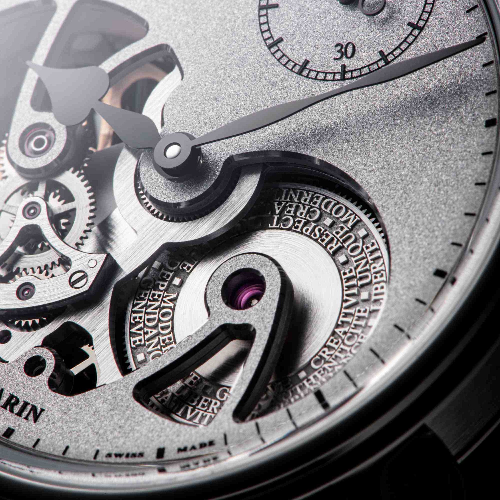 Openworked Sandblasted Titanium, Titan von Speake-Marin (414217440)