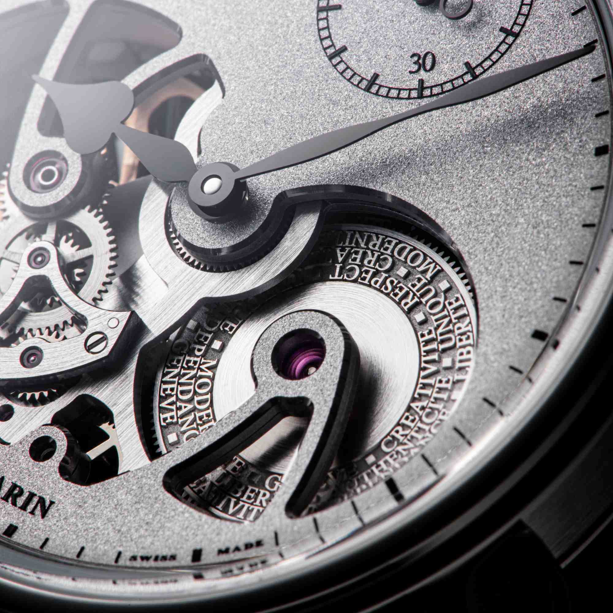 Speake-Marin Openworked Sandblasted Titanium (414217440) aus Titan