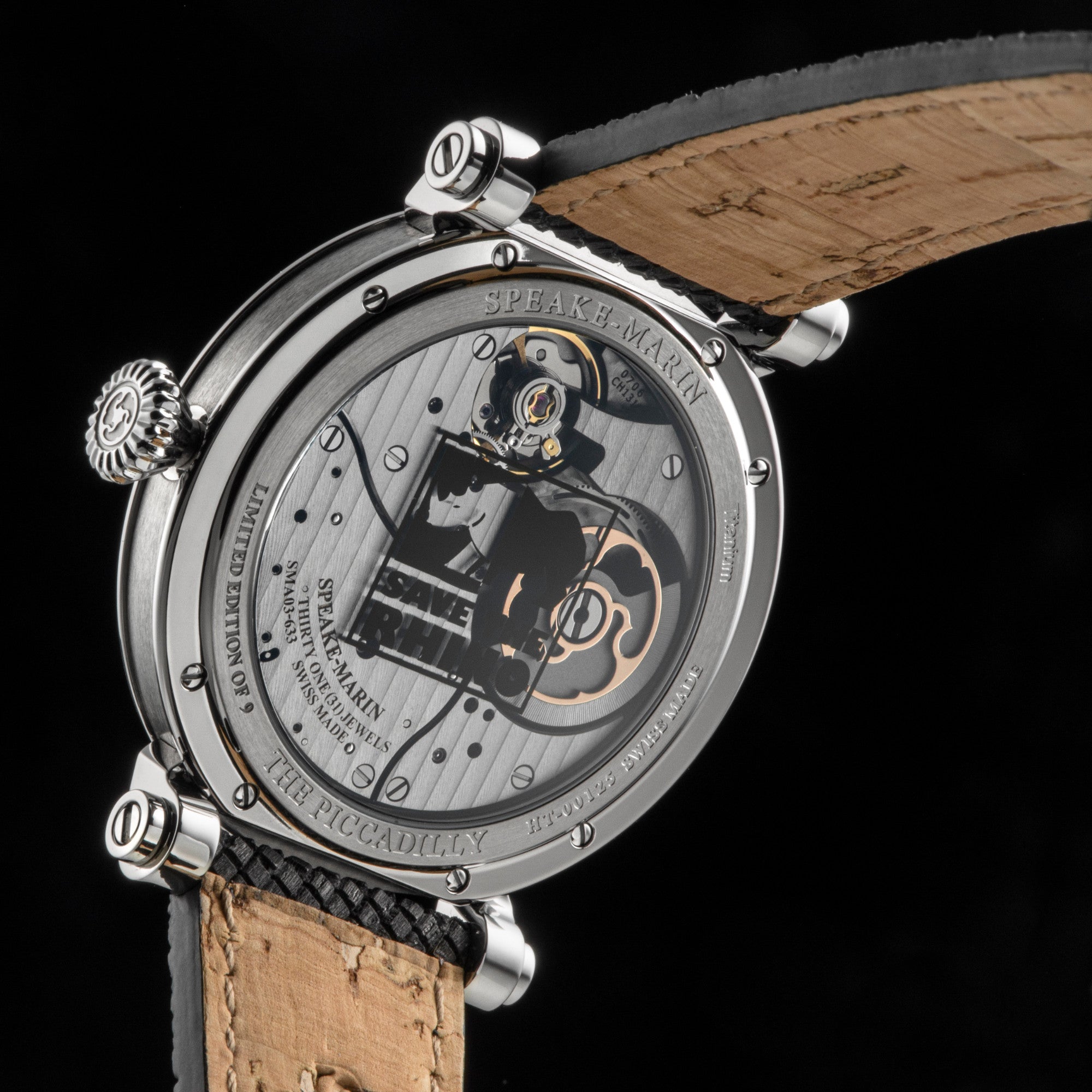 Speake-Marin Rhinoceros (413813360) aus Silber mit Rubin