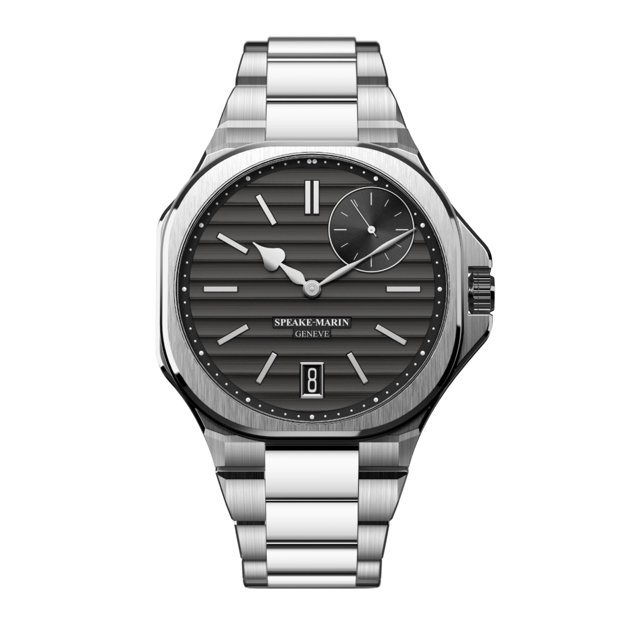 Speake-Marin Ripples Date (604018040) aus Edelstahl