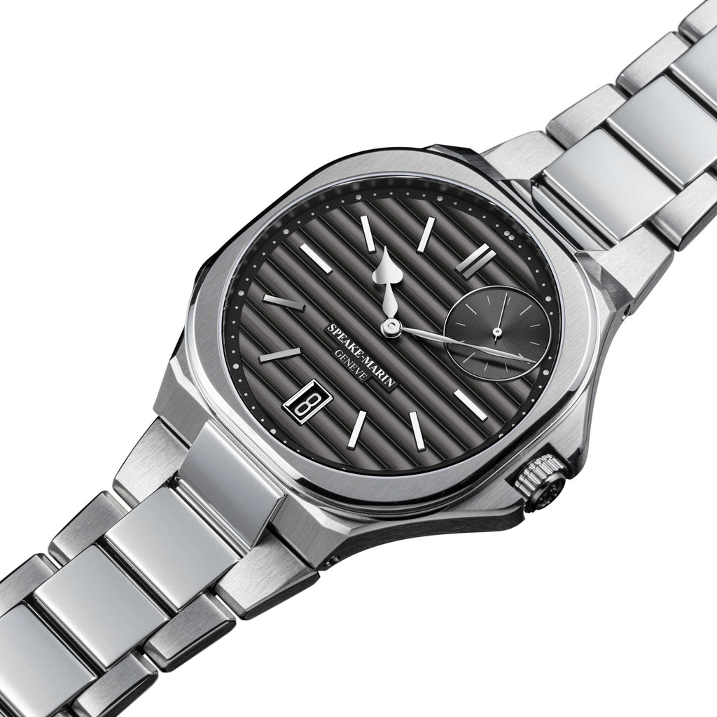 Speake-Marin Ripples Date (604018040) aus Edelstahl