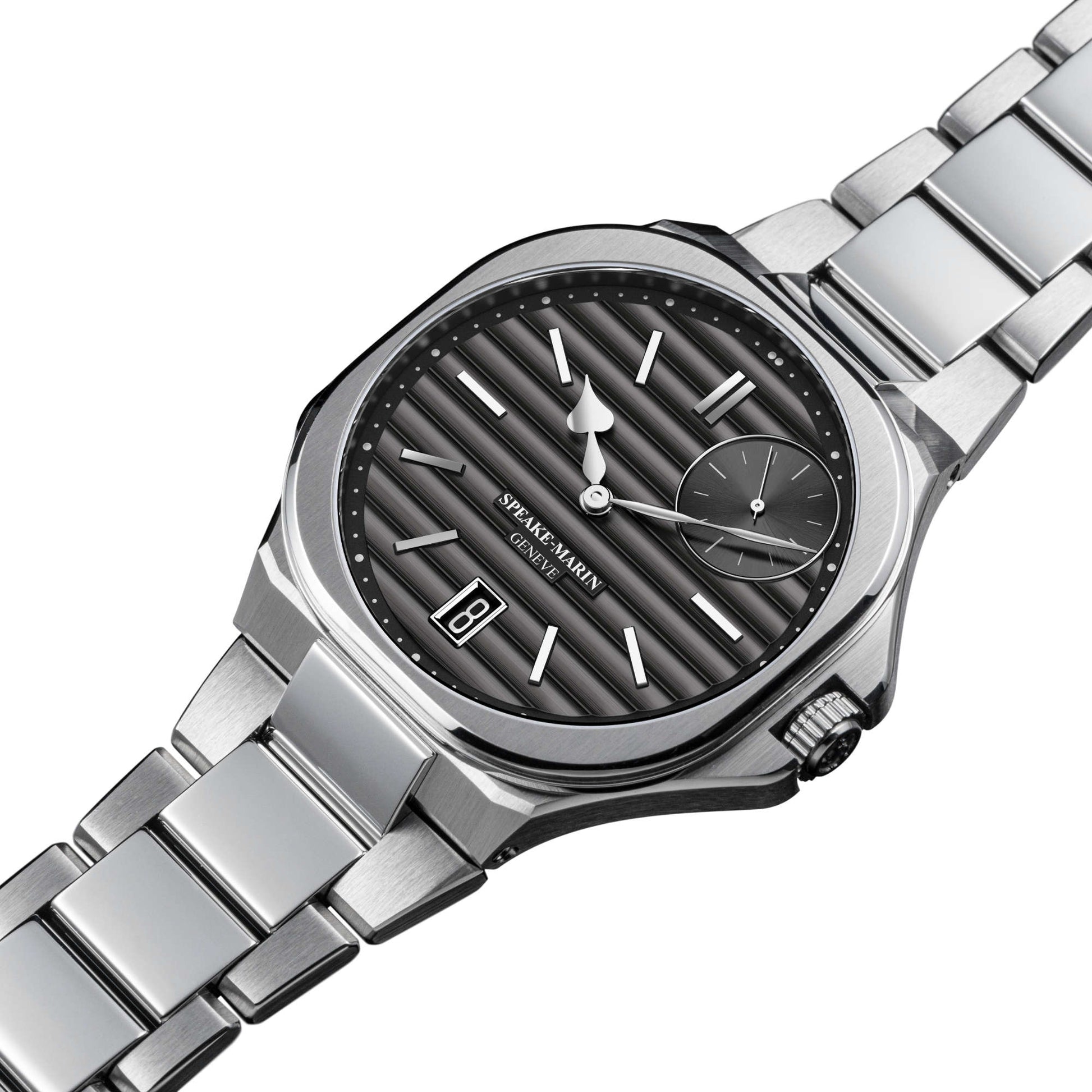 Ripples Date, Edelstahl von Speake-Marin (604018040)