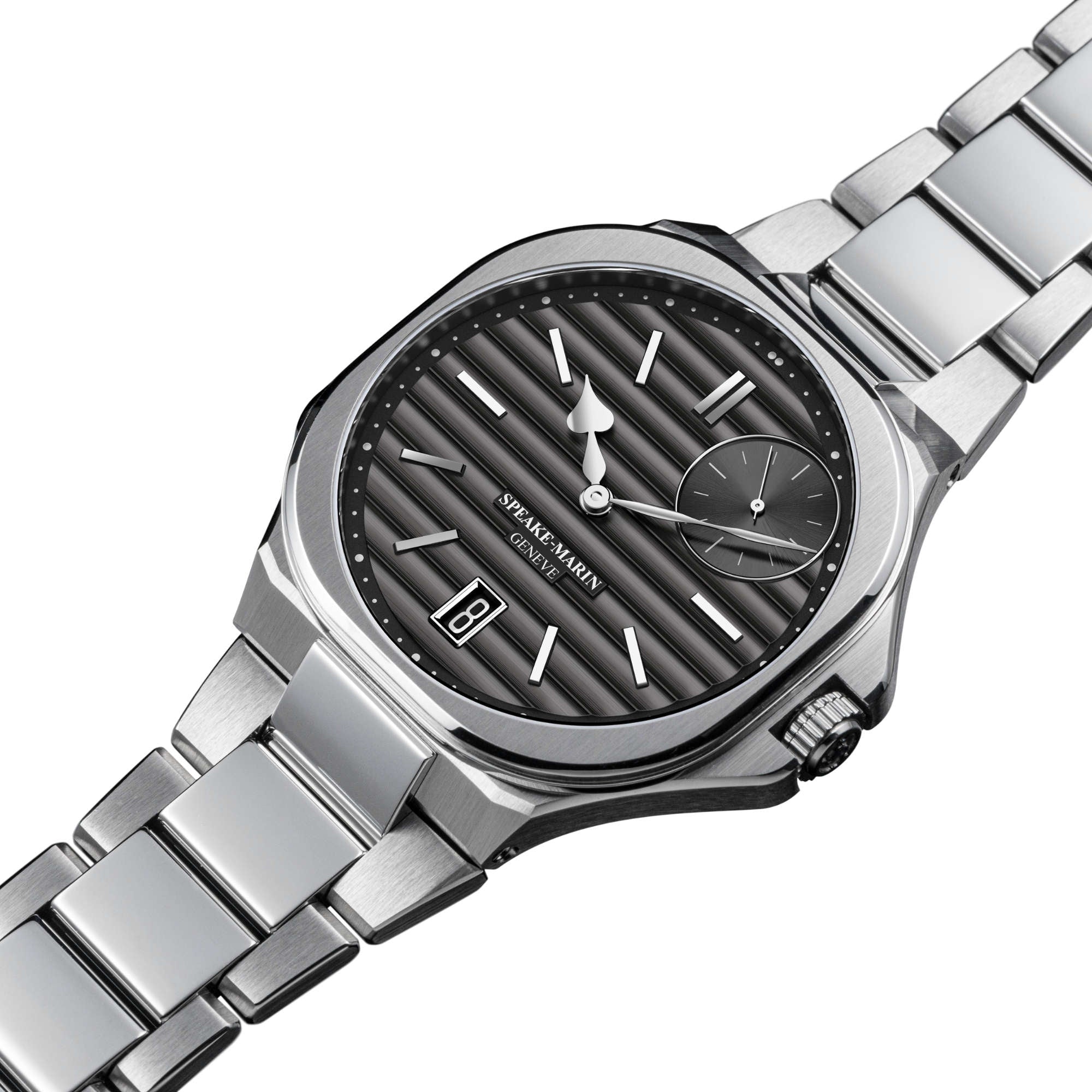 Speake-Marin Ripples Date (604018040) aus Edelstahl