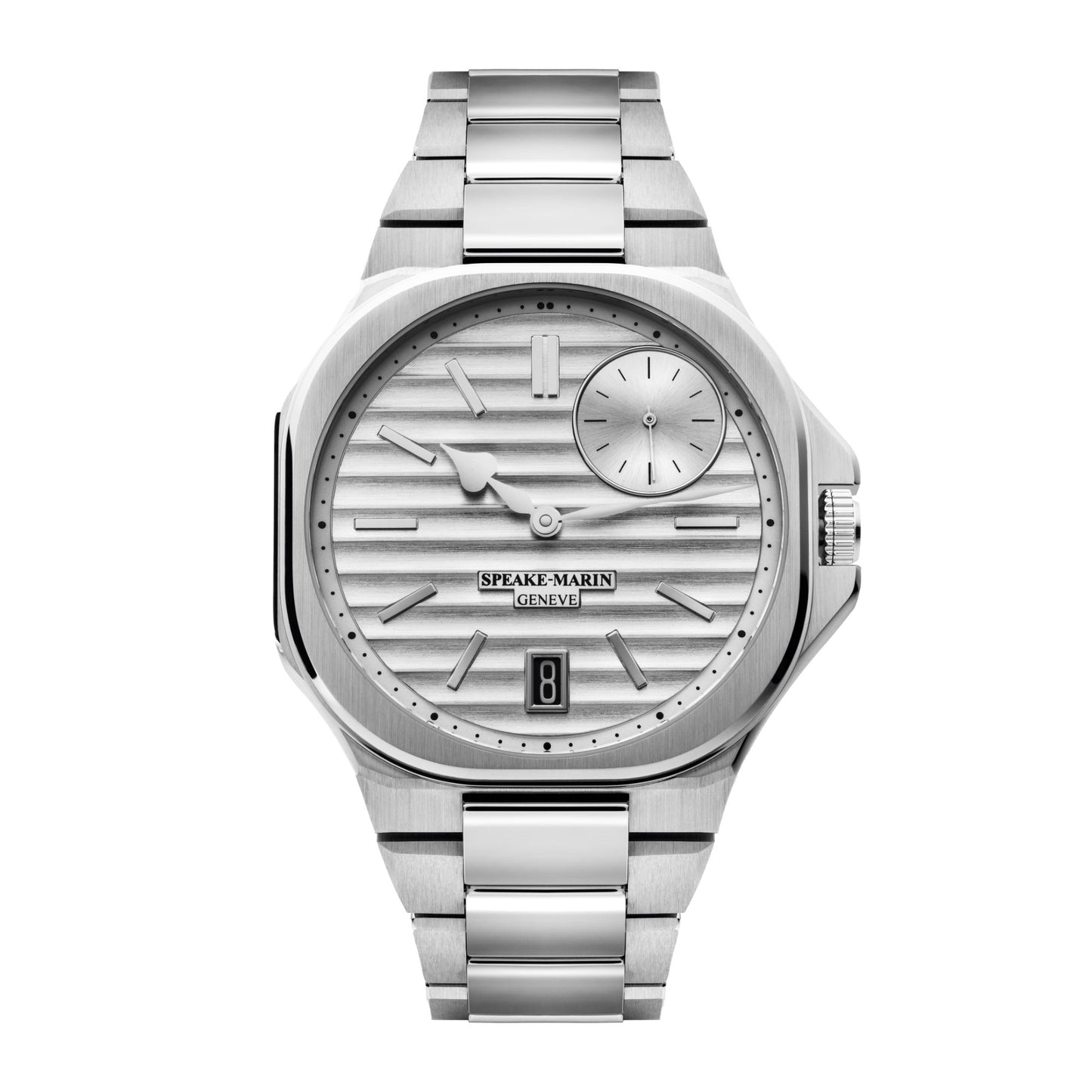 Ripples Infinity Date, Edelstahl • Rubin von Speake-Marin (604018440)