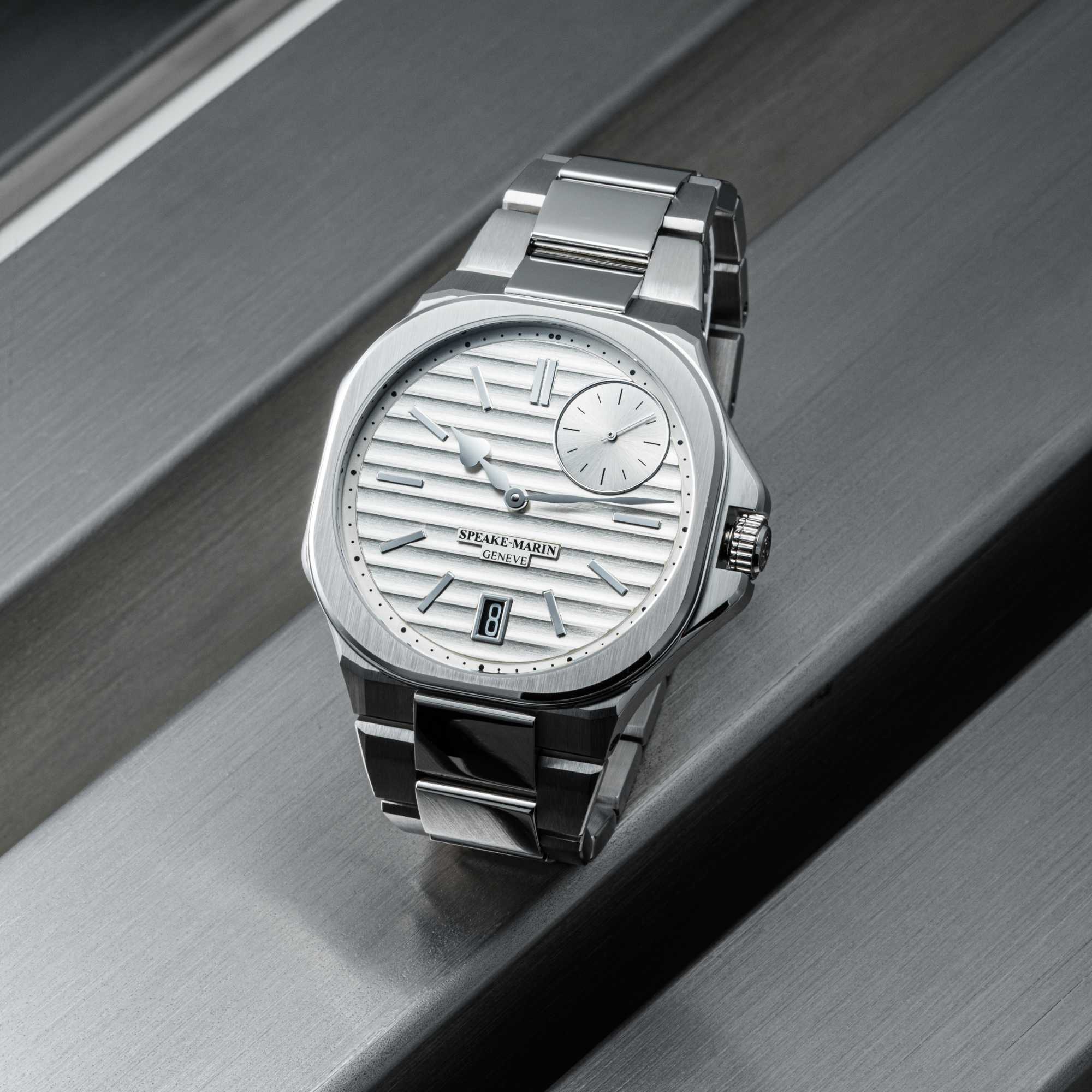 Speake-Marin Ripples Infinity Date (604018440) aus Silber mit Rubin