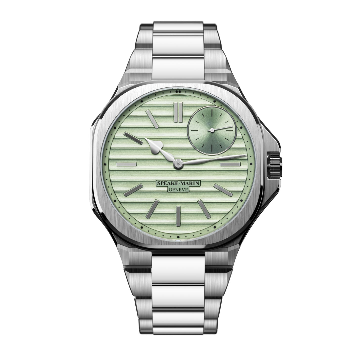 Ripples Metallic Green, Edelstahl von Speake-Marin (604015460)