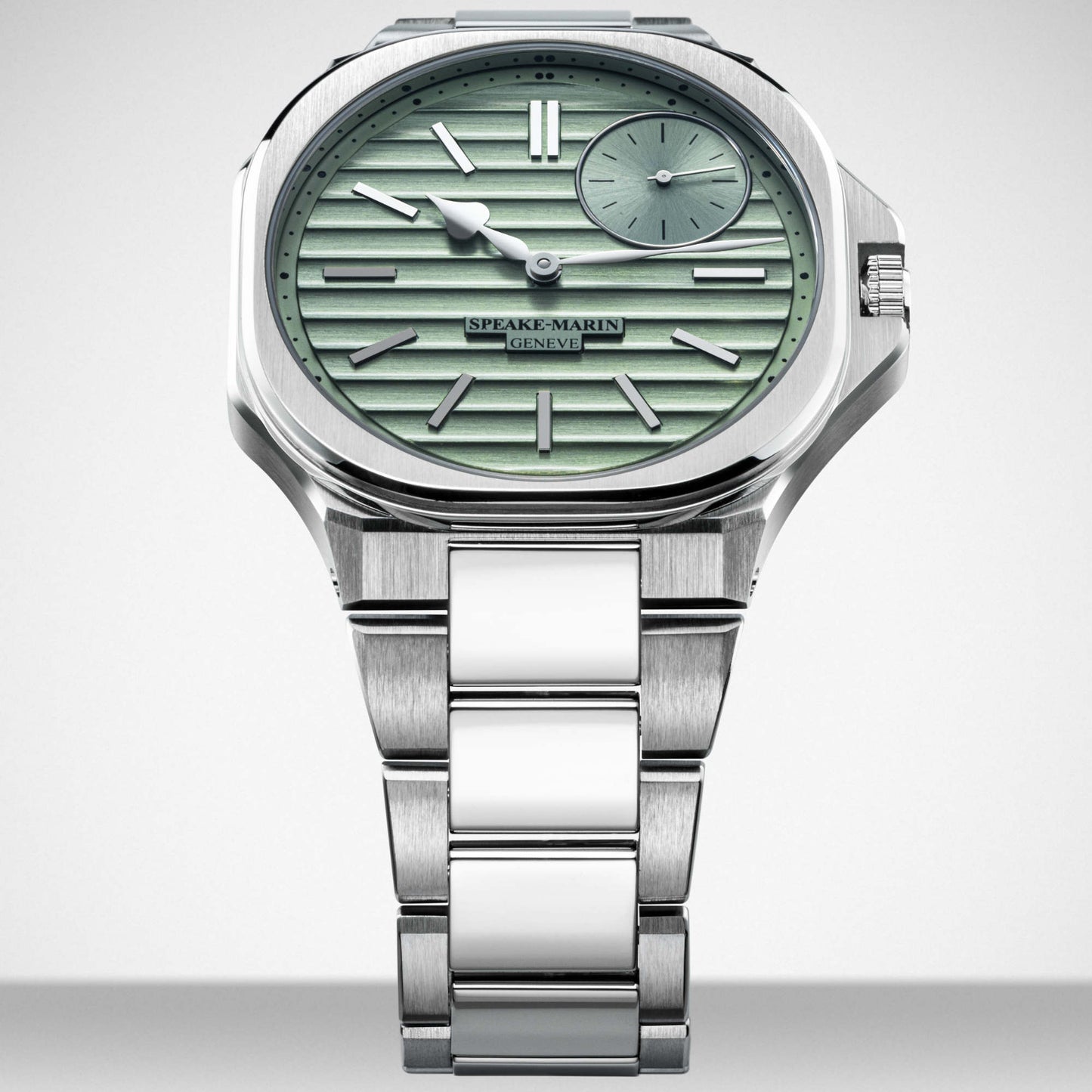 Ripples Metallic Green, Edelstahl von Speake-Marin (604015460)