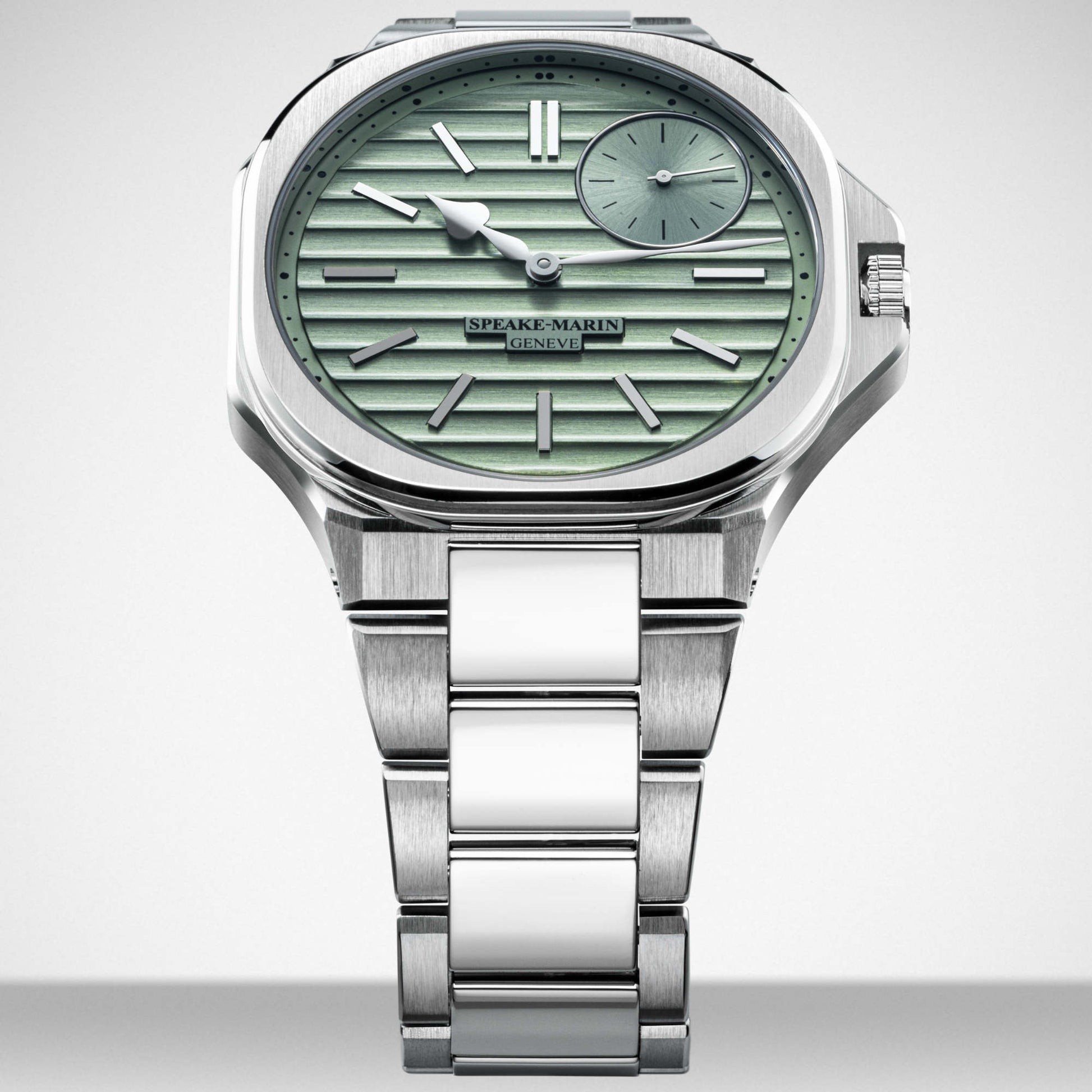 Ripples Metallic Green, Edelstahl von Speake-Marin (604015460)