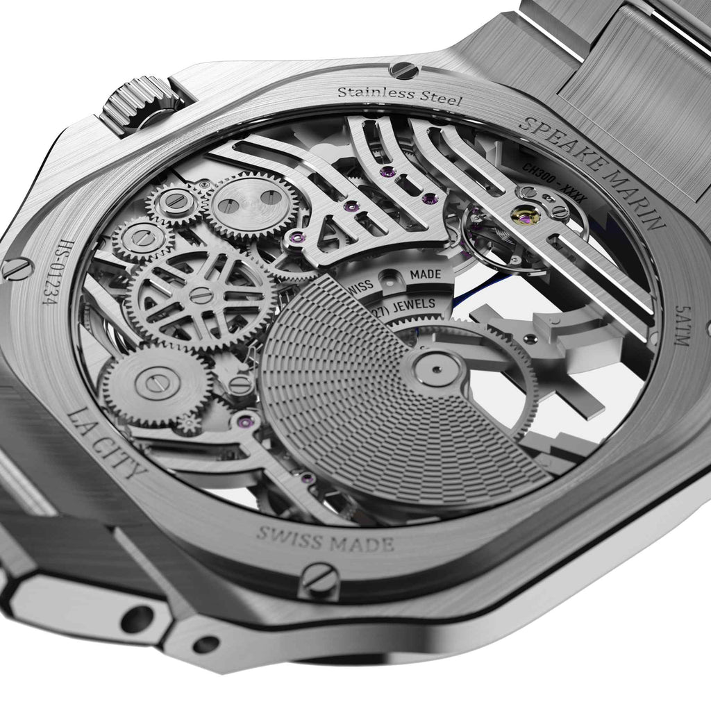 Speake-Marin Ripples Skeleton (604020150) aus Edelstahl