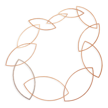 Spitzbogenkette Halskette von Niessing (N363967-136br-cr)