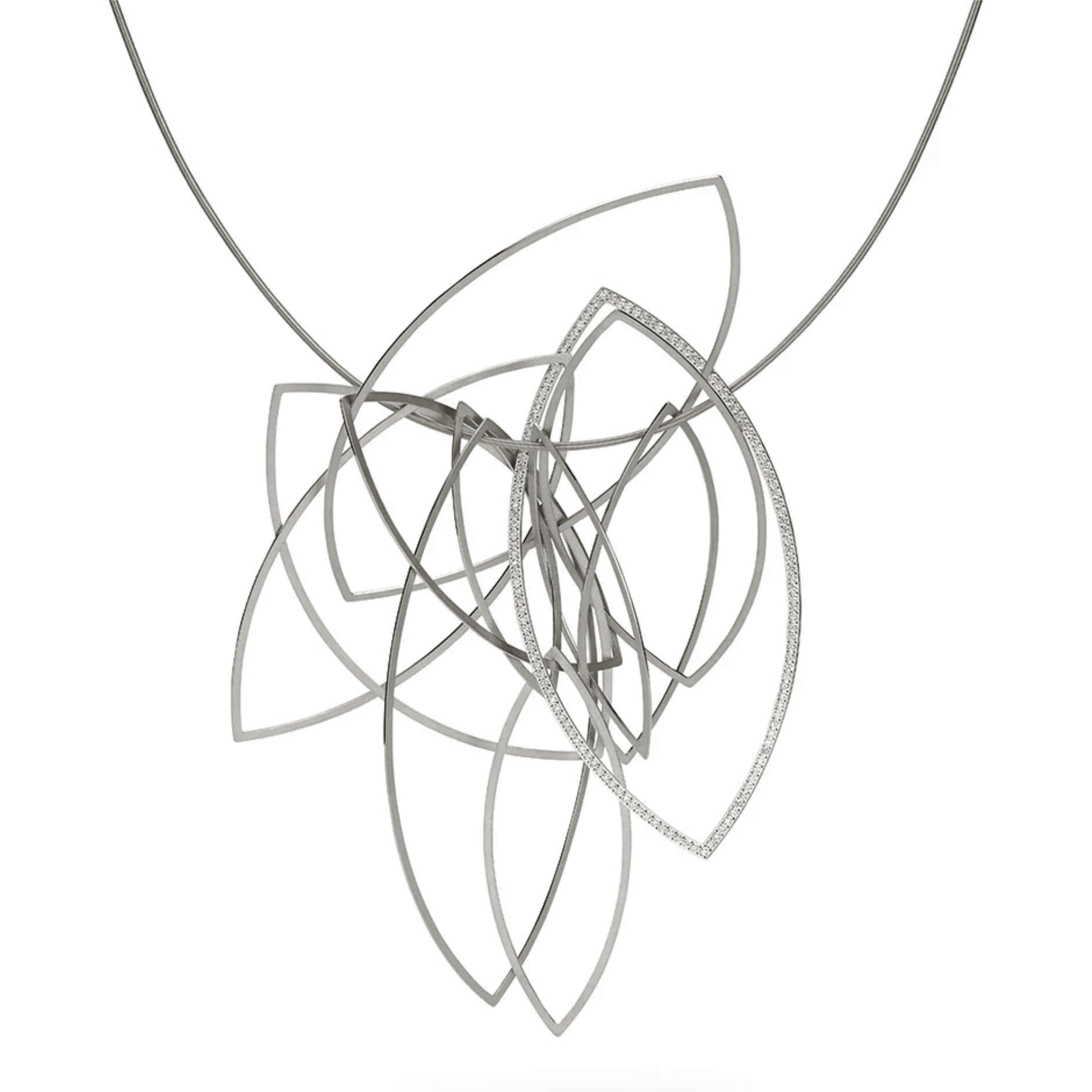 Spitzbogenkette Halskette • Diamant von Niessing (N363967-fg)