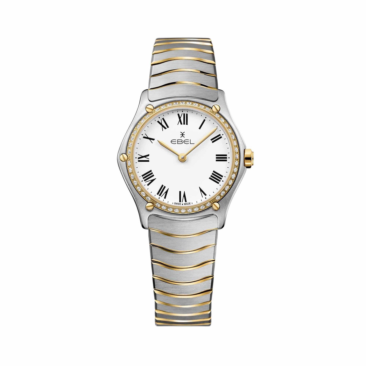 Sport Classic Lady, Bicolor-Gold • Diamant von EBEL (1216389A)