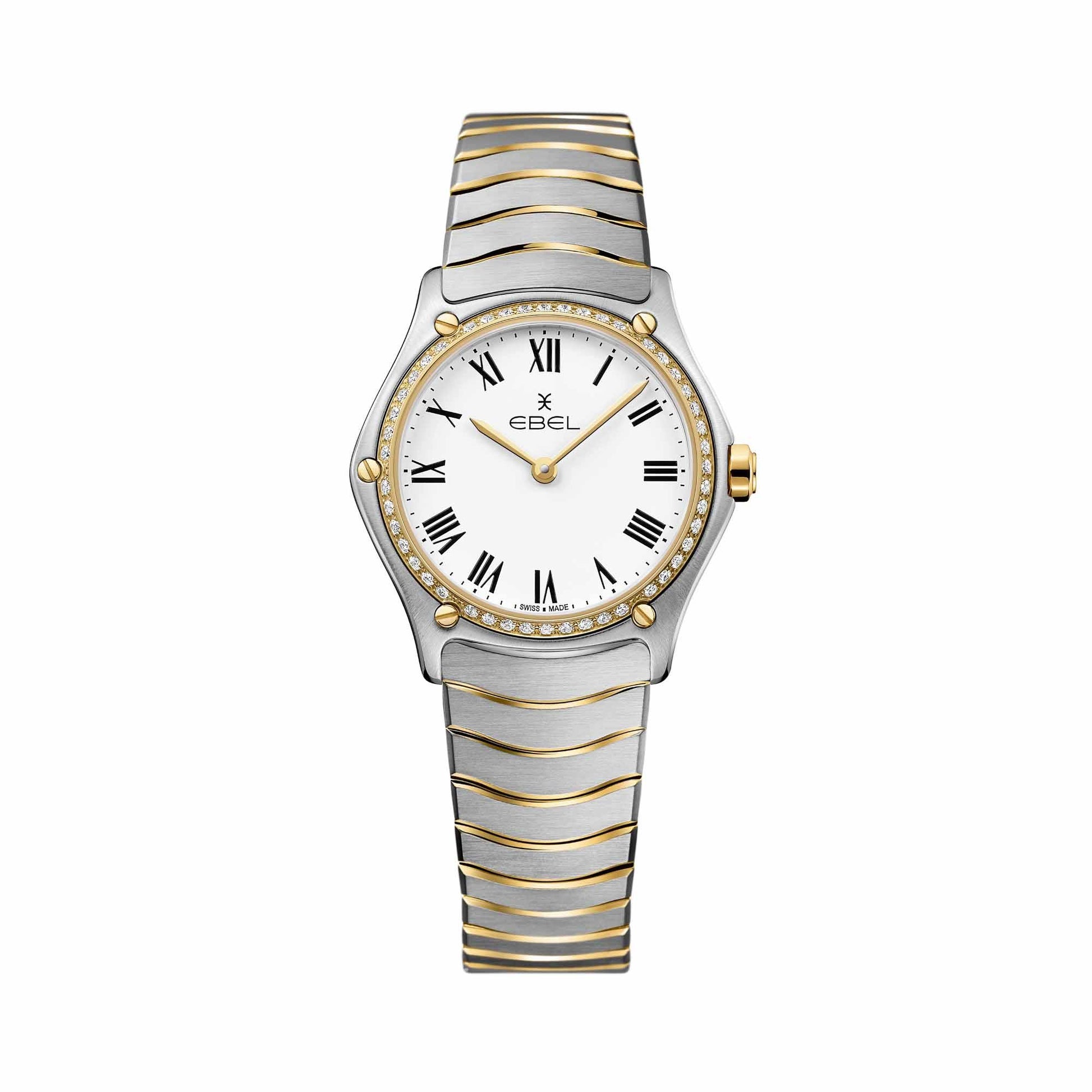 Sport Classic Lady, Bicolor-Gold • Diamant von EBEL (1216389A)