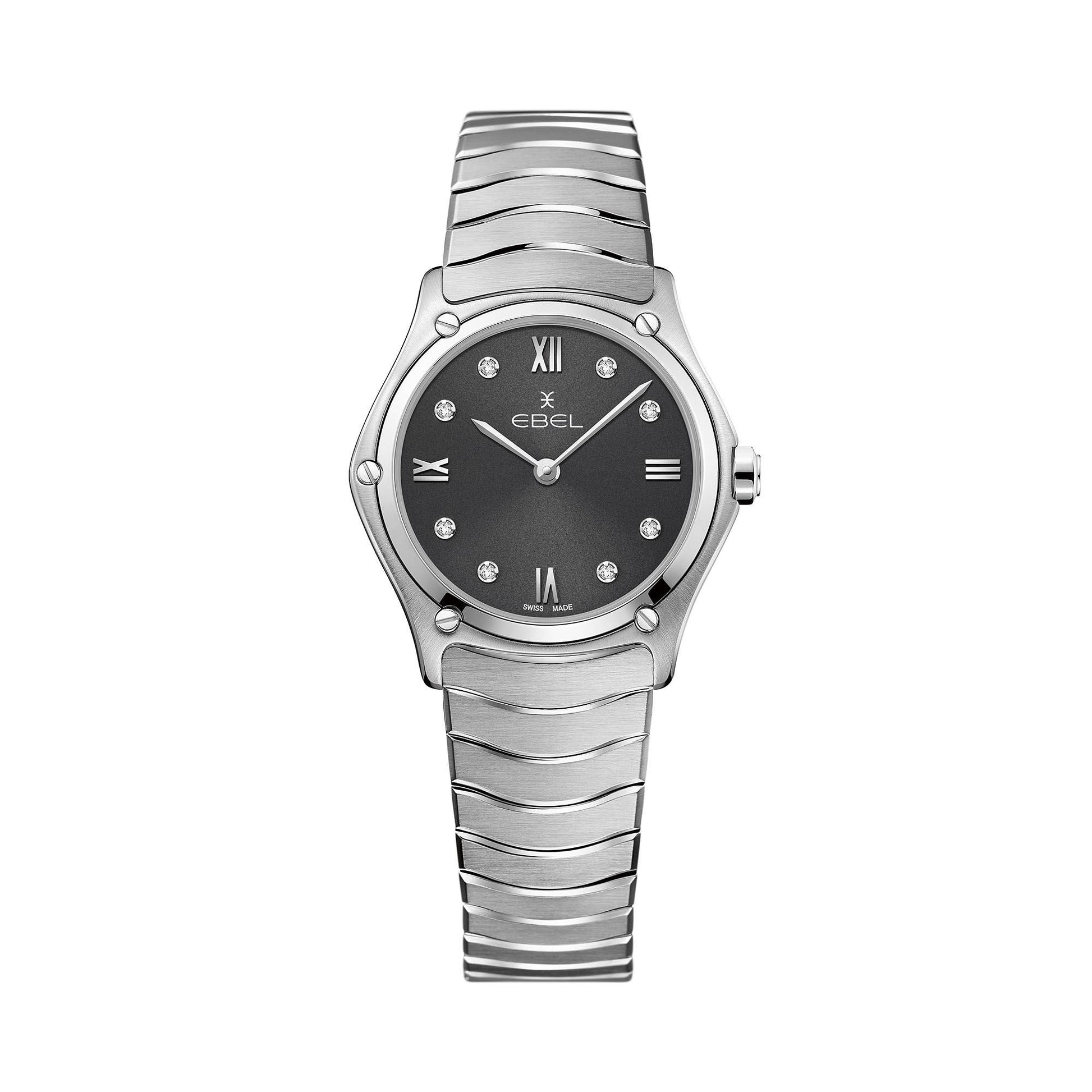 Sport Classic Lady, Edelstahl • Diamant von EBEL (1216416A)