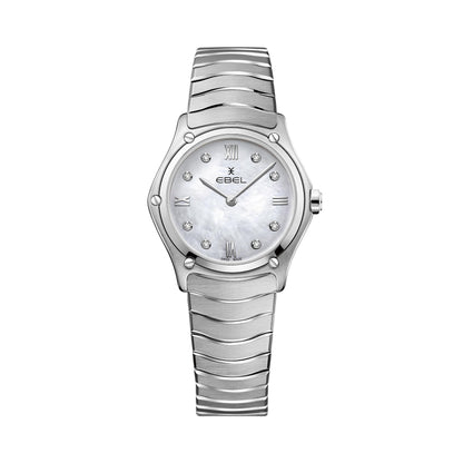 Sport Classic Lady, Edelstahl • Diamant • Perlmutt von EBEL (1216417A)