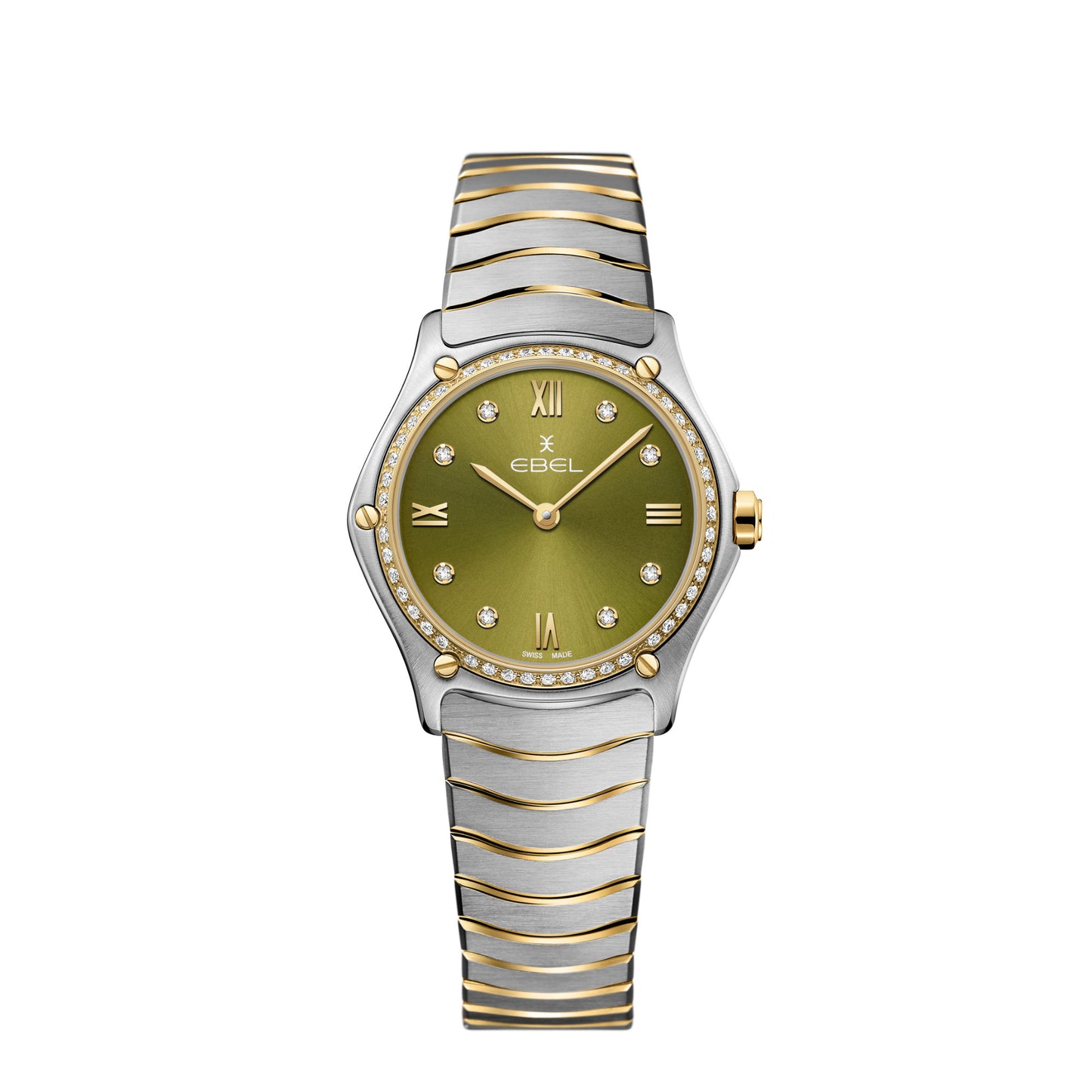 Sport Classic Lady, Tricolor-Gold • Diamant von EBEL (1216447A)