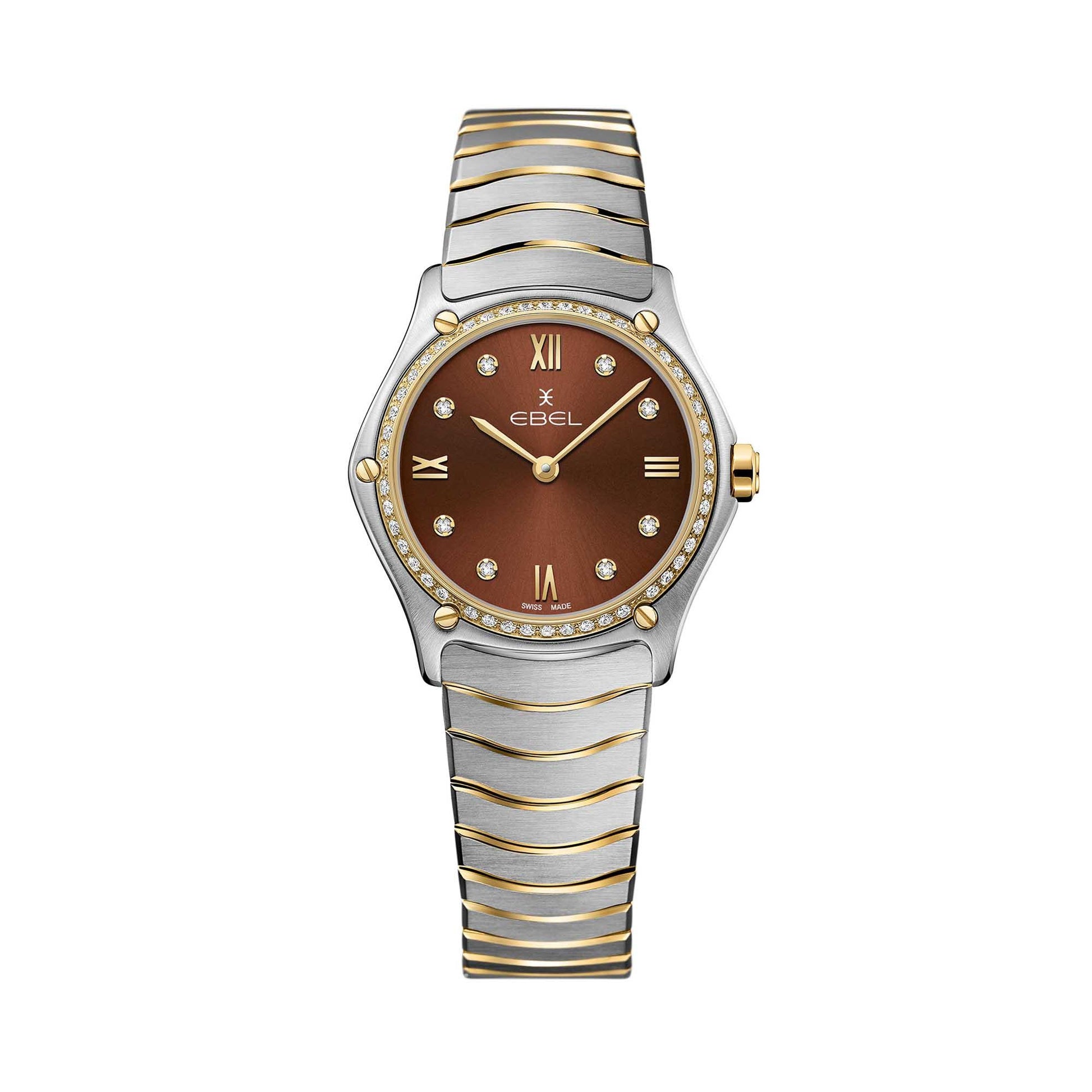 Sport Classic Lady, Bicolor-Gold • Diamant von EBEL (1216464A)