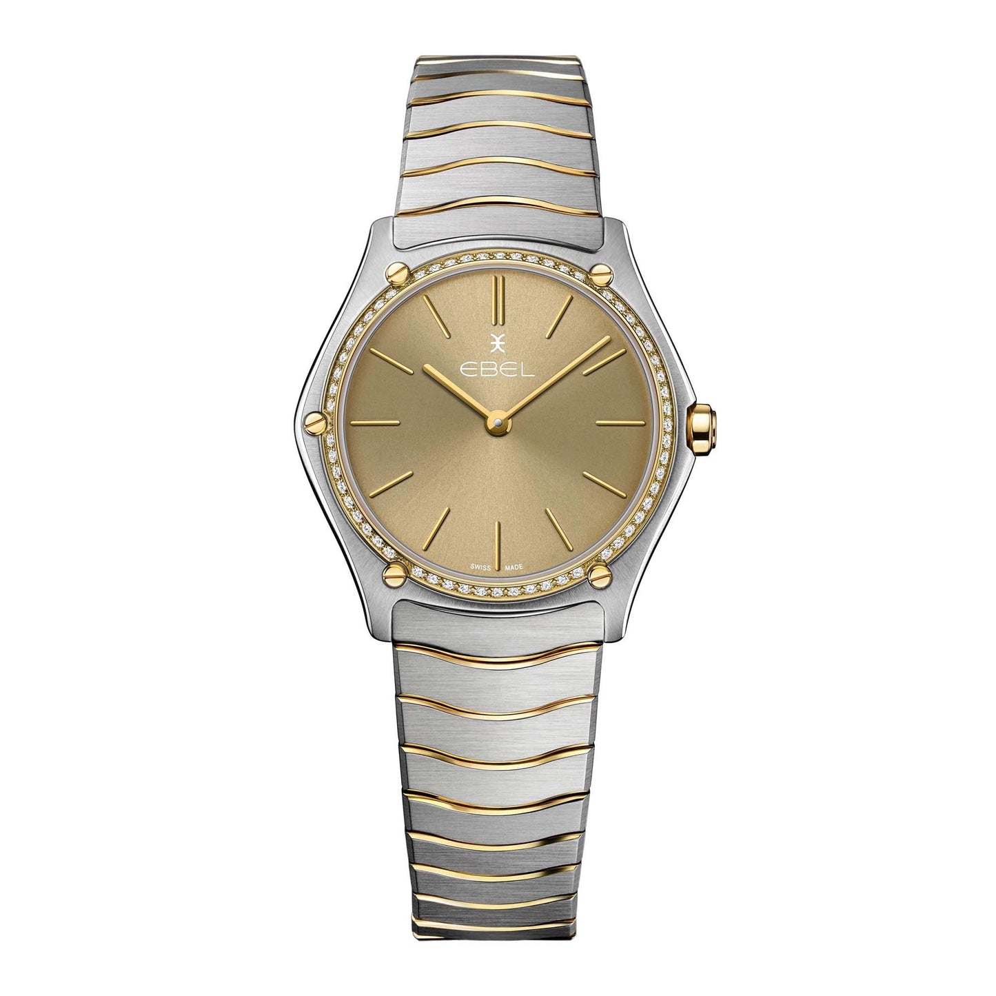 Sport Classic Lady, Bicolor-Gold • Diamant von EBEL (1216511A)