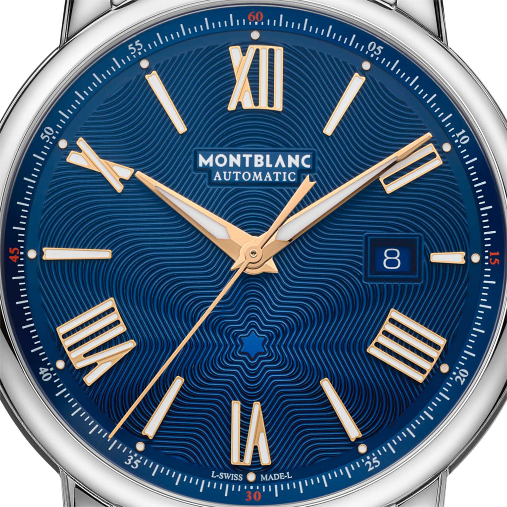 Star Legacy Automatic Date 43 mm Limited Edition - 800 Exemplare, Edelstahl von Montblanc (130957)